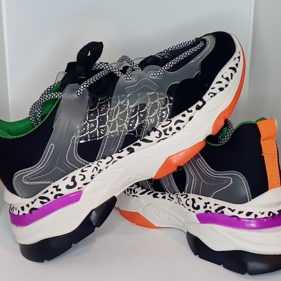 Nwb Azalea Wang Lost IN the forest Chunky Sneaker SZ#6 - Picture 8 of 12